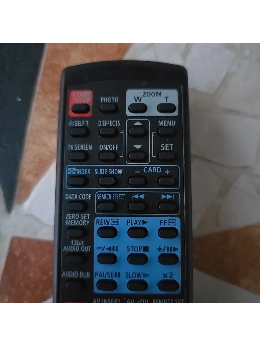 CANON CAMCORDER REMOTE CONTROL WL-D79 ZR65 ZR70 ZR65MC OPTURA 10 20 30 MC113